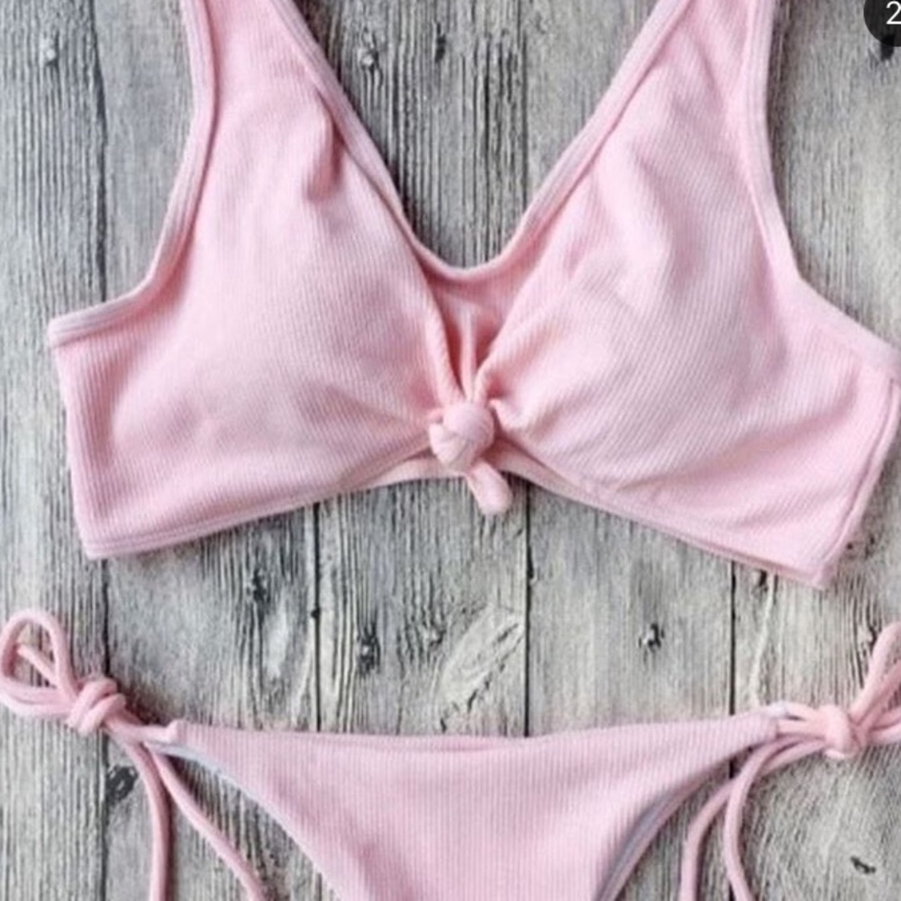 Zaful Pink Bikini